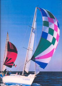 spinnaker simmetrico / per barca a vela da regata e crociera