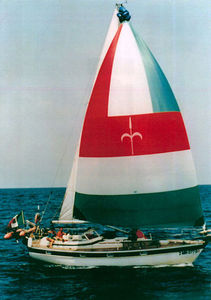 spinnaker simmetrico / per barca a vela da crociera