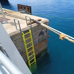 scaletta per pontile