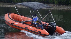 tendalino parasole per gommone