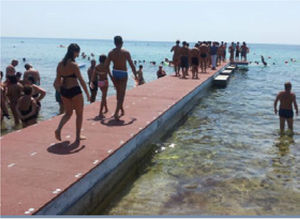 rivestimento per pontili