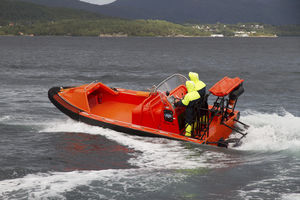 barca professionale barca di servizio offshore / entrobordo a idrogetto / in alluminio