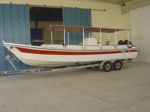 barca open fuoribordo / bimotore / open / da pesca sportiva
