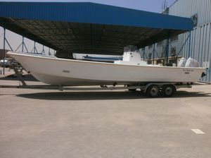 barca open fuoribordo / open / da pesca sportiva / con T-top