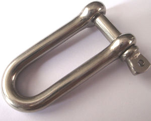 grillo per nave diritto / di assemblaggio per catena di ancora / in acciaio inox
