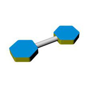 gioco acquatico trave di equilibrio