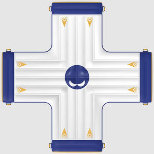 gioco acquatico con piattaforma