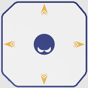 gioco acquatico con piattaforma