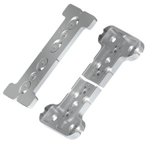 Sistema Di Fissaggio M-Wave Per Asse Fisso Rimorchio Bicicletta - Adattatore M10 X 1.0, Single, Argento - Foto 10