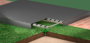 sistema di fissaggio per rivestimento di pavimenti 1