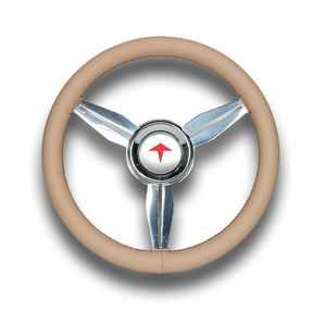 volante per barca a motore rivestito con vernice poliuretanica