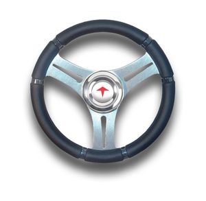 volante per barca a motore rivestito con vernice poliuretanica