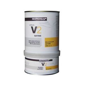 vernice trasparente per barca / multiuso / bicomponente / satinata