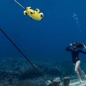 drone sottomarino per fotografia