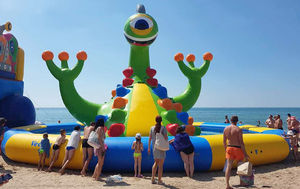 gioco acquatico scivolo