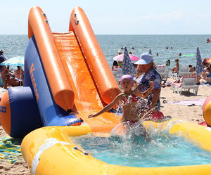 gioco acquatico scivolo