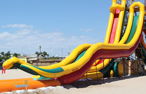 gioco acquatico scivolo