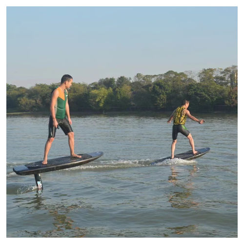 Tavola eFoil in fibra di carbonio - H5 - Shenzhen Hoverstar Flight Technology Co.,LTD - a batteria / elettrico / con hydrofoil