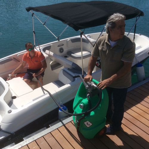 Serbatoio per carburante - Emilcaddy 55 - Emiliana Serbatoi - olio esausto / per barca / portatile