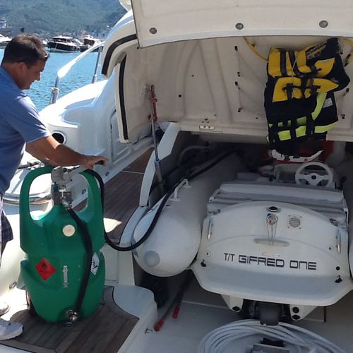 Serbatoio per carburante - Emilcaddy 110 - Emiliana Serbatoi - per barca / portatile / con pompa trasferimento
