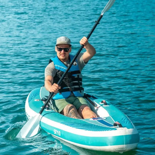 SUP gonfiabile - SK10 - Spinera - allround / per adulto / celeste