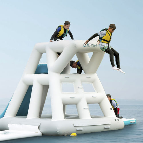 Gioco acquatico scivolo - Aquapark Pirates Rock 22366 - Spinera - parco / muro da scalata / per yacht
