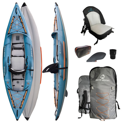 Kayak sit-on-top - Tenaya 120 - Spinera - gonfiabile / da pesca / da mare