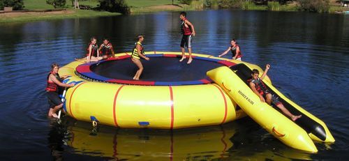 Gioco acquatico trampolini - Commercial  - CUSTOM CHUTES - per base turistica sportiva / per yacht