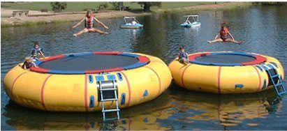 Gioco acquatico trampolini - CUSTOM CHUTES - per base turistica sportiva / per yacht