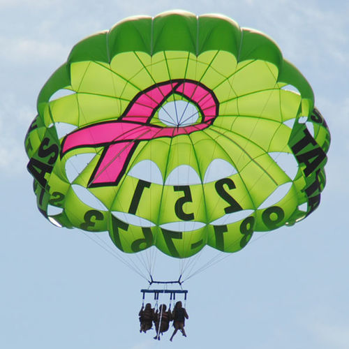 Paracadute ascensionale su misura - XXTREME 37.5 - CUSTOM CHUTES - per vento forte / per lancio da barca / 1-2 passeggeri