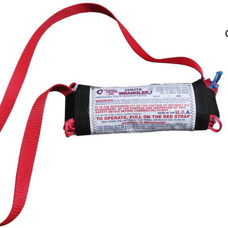 Cordone ombelicale per paracadute ascensionale - Chute Wrangler - CUSTOM CHUTES - per imbracatura di sicurezza