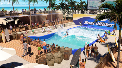 Piscina a onde - BOARDRIDER BARREL - Murphys Waves Ltd