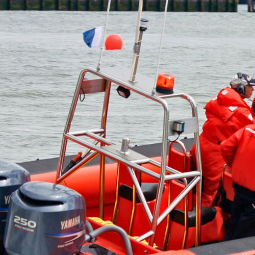 Roll-bar per gommone - Tornado Boats International ApS - su misura