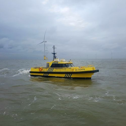 Barca per trasporto equipaggio - SC AGATE - SIMA SHIPSALES BV - pilotina / nave idrografica / entrobordo IPS-drive