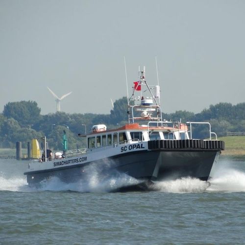 Barca professionale barca per trasporto equipaggio - SC OPAL - SIMA SHIPSALES BV - pilotina / catamarano / entrobordo