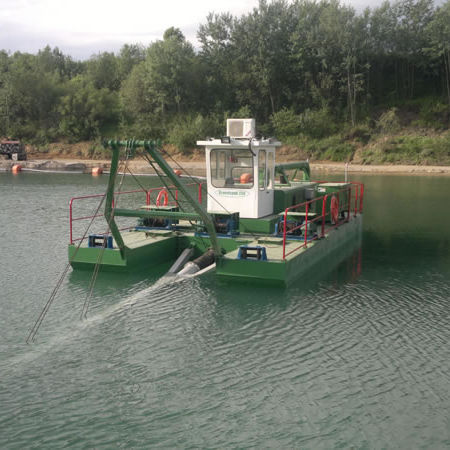 Barca professionale draga aspirante refluente con disgregatore - Jet - Qingzhou Yongsheng dredging equipment.co.ltd - catamarano
