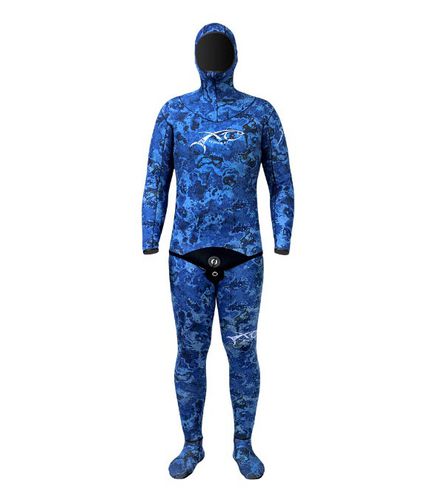 Muta neoprene per pesca subacquea - ENEDRA - Xt Diving Pro - a maniche lunghe / con cappuccio / due pezzi