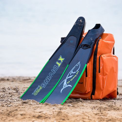 Pinne per pesca subacquea - PTERYX SPEARFIN - Xt Diving Pro - in carbonio / a scarpetta / nera