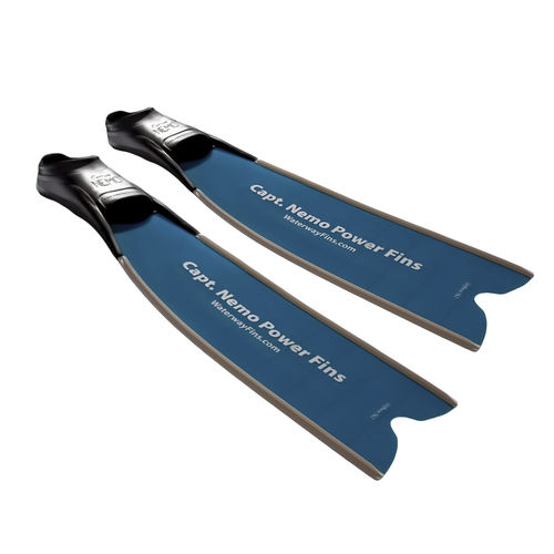 Pinne per pesca subacquea - Ocean Blue - WinnerFins LP - per apnea / in fibra di vetro / a scarpetta