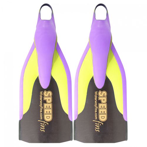 Pinne Nuoto Corte Per Bambini E Adulti In Silicone Morbido – Arcobaleno – Antiscivolo – Taglie 3XS A M