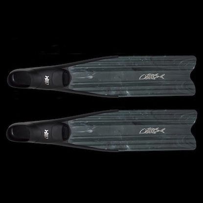 Pinne per pesca subacquea - Hatch Customs - in plastica / a scarpetta