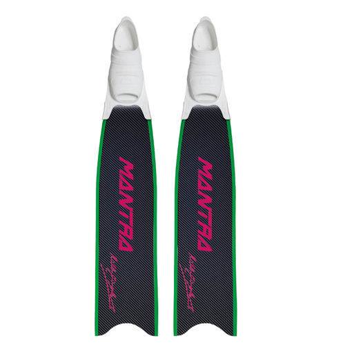 Pinne per pesca subacquea - Mantra Custom - Cetma Composites Srl - per apnea / in carbonio / a scarpetta