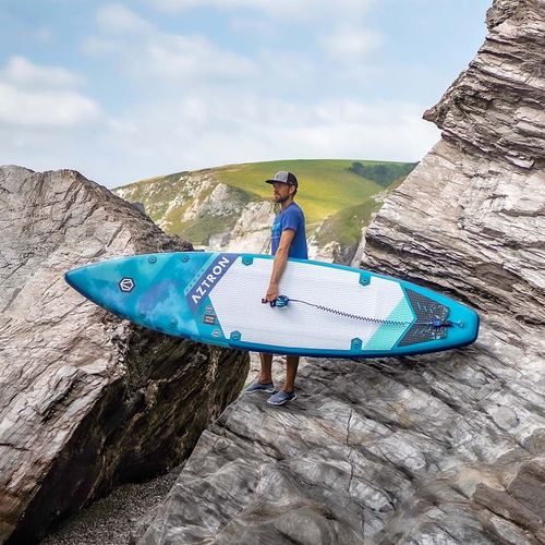 Stand-up paddle gonfiabile - URONO - AZTRON - da escursione / per principiante / per livello intermedio