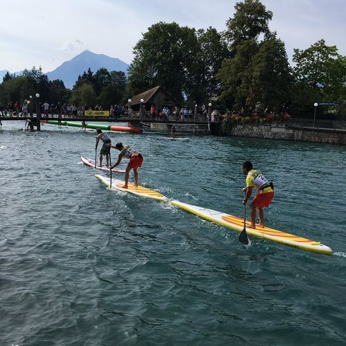 Stand-up paddle gonfiabile - ROCKET 14'0'' - Airboard - allround / da race / da escursione