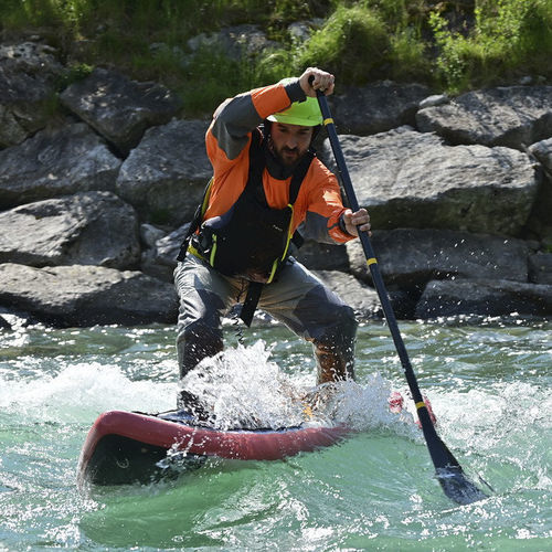 SUP gonfiabile - STORMRIDER - Airboard - per fiume / per adulto / multicolore