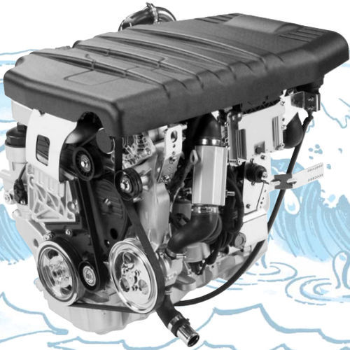 Motore entrobordo - MR504LS  - LVM - VM motori - diesel / da diporto / ad iniezione diretta