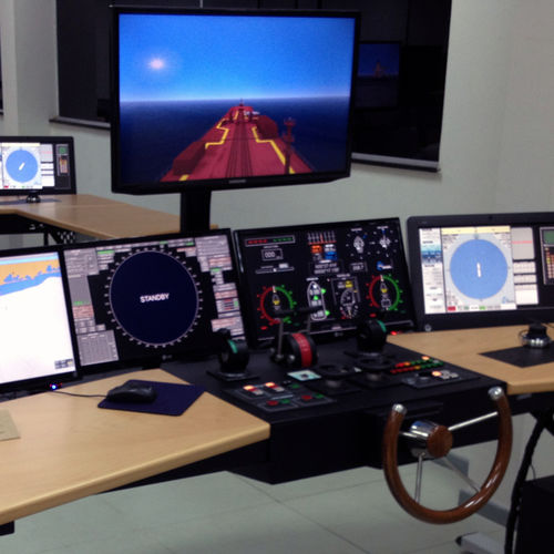 Simulatore di GMDSS - ShipSim - 5KS - di ECDIS / di radar / dinamico