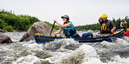 Canoa da escursione - Pocket Canyon - Esquif International Inc. - tandem / per adulto / rossa