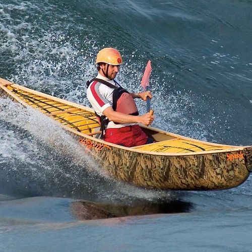 Canoa da torrente - Spark - Esquif International Inc. - monoposto / per adulto / multicolore