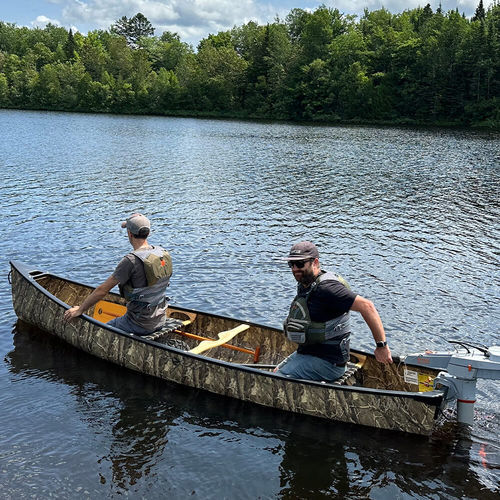 Canoa da pesca - The Mallard - Esquif International Inc. - da caccia / 2 posti / per adulto